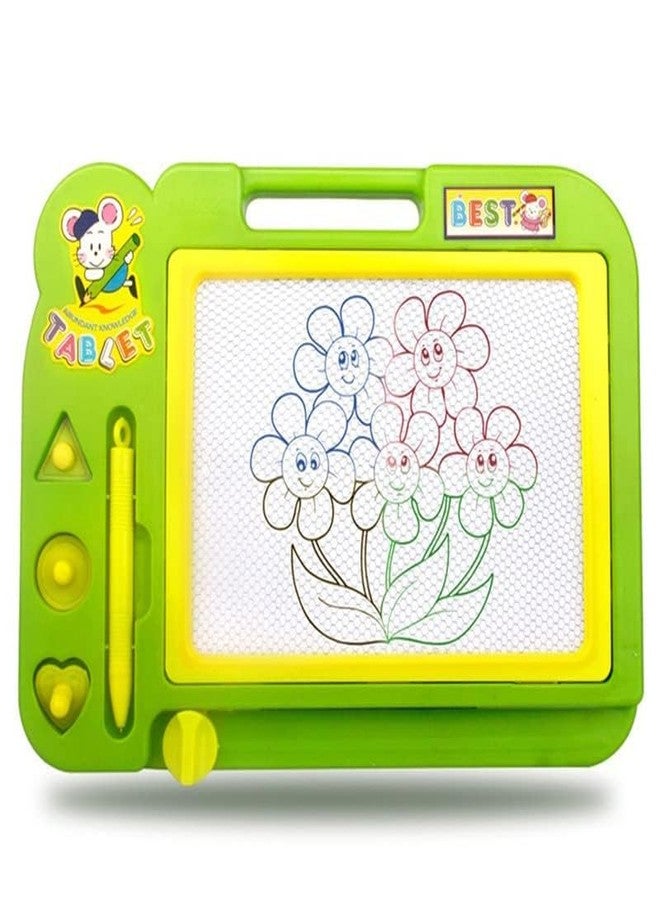 FRATELLI Plastic Magic Slate for Kids/Pen Doodle/Pad/Erasable Drawing,Writing Learning Board(Basic Magnetic Board Very Useful and Easy to Use,Helps Children in Learning How to Write,Read and Draw) - Image 3